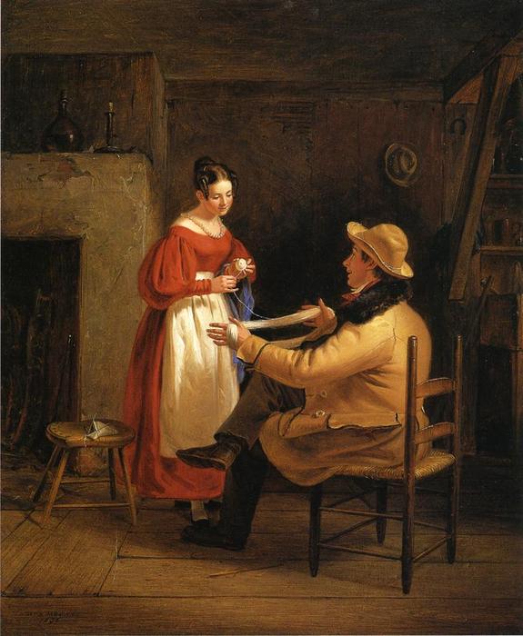 Winding Up, 1836, by William Sidney Mount